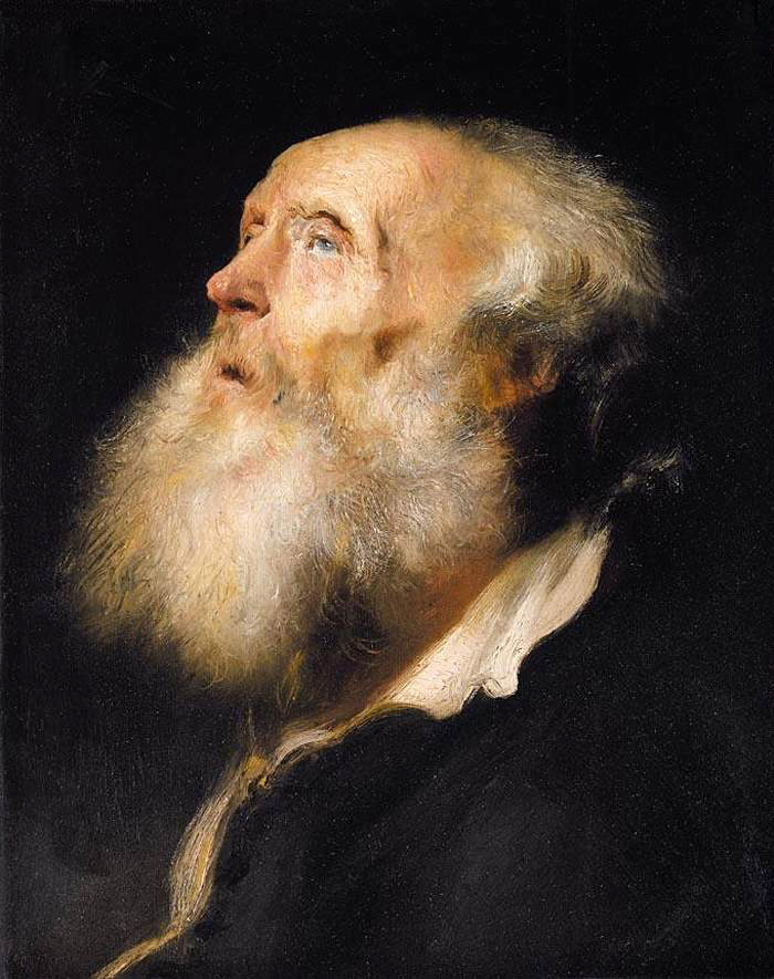 study of an old man
